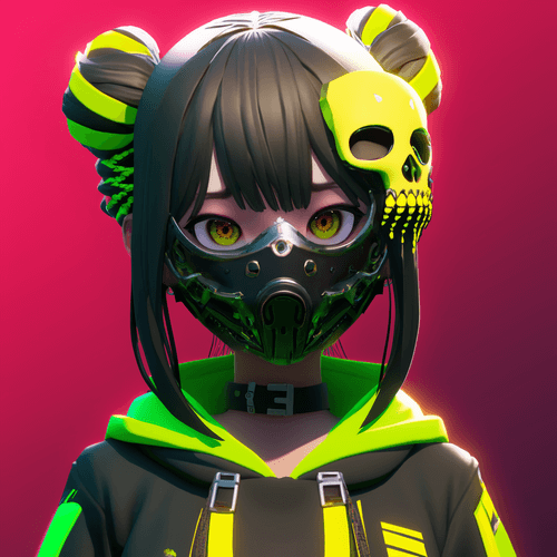 skull girl#44