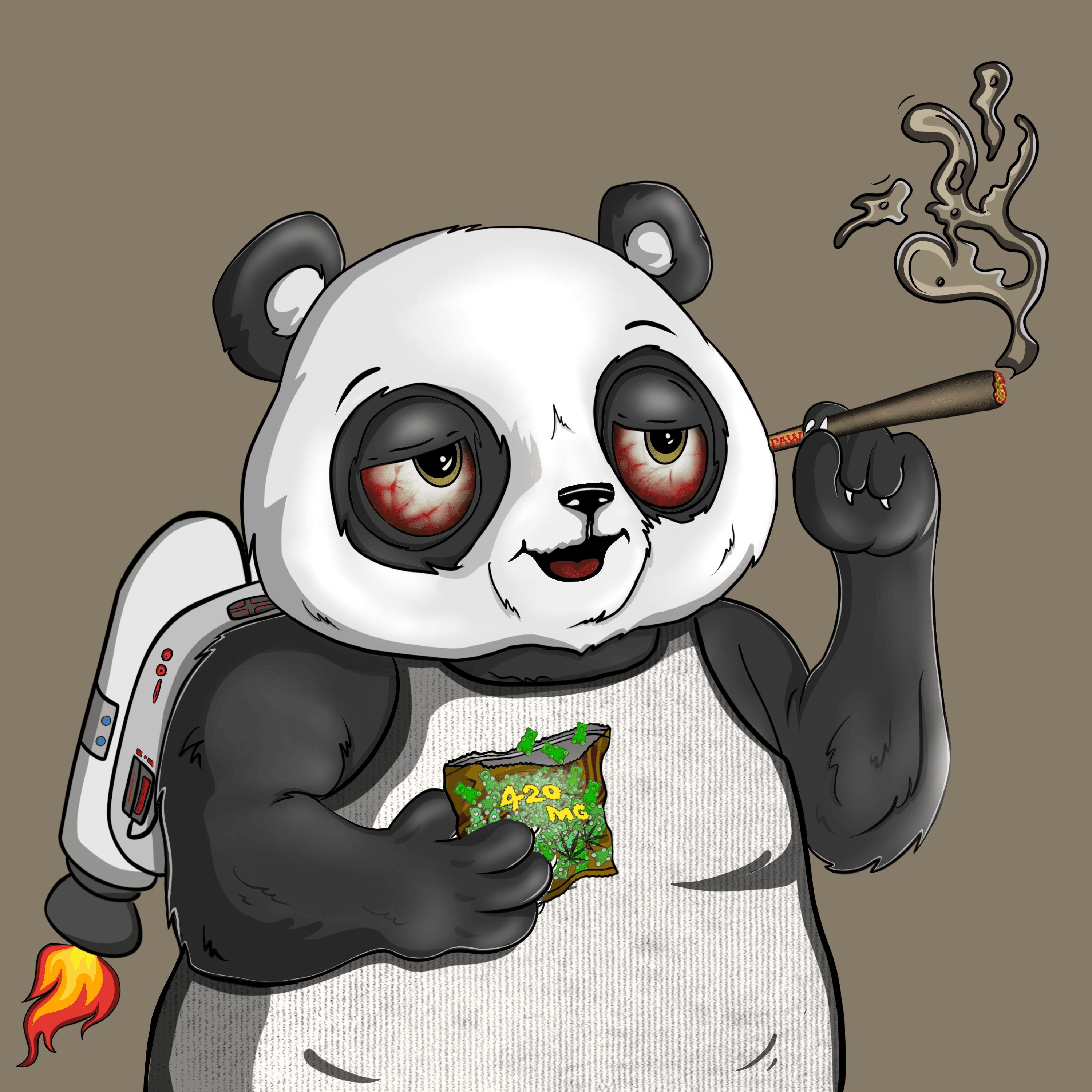 Puff Puff Pandas #2950
