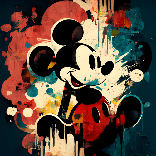 Abstract Mickey Art: Variant 11