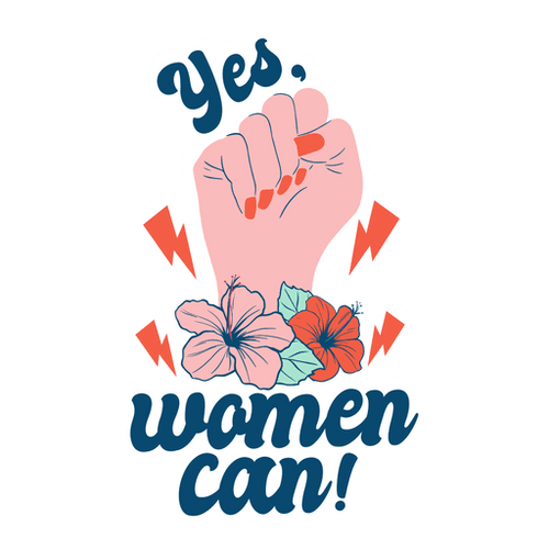 YES WOMAN CAN