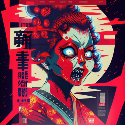 Geisha Punks #39 (Night of the Living Geisha Edition)