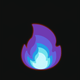 Colorful Flames GIFs Collection