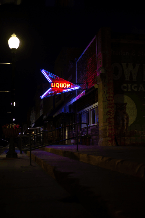 A Night in a Small Town