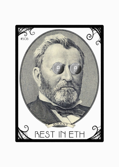 Ulysses S. Grant #50B - REST IN ETH