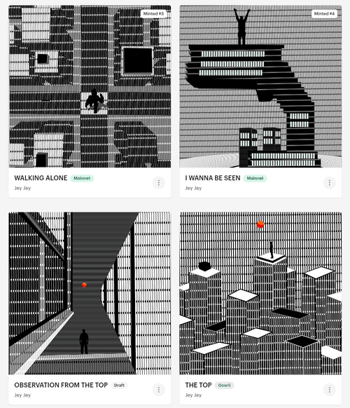 ILLUSION ARCHITECTURE AND SILHOUETTES