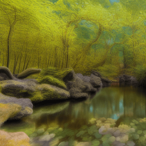 AI Imagined Nature