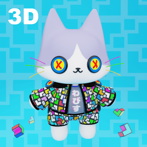【3D】collector's friend wabiS cat