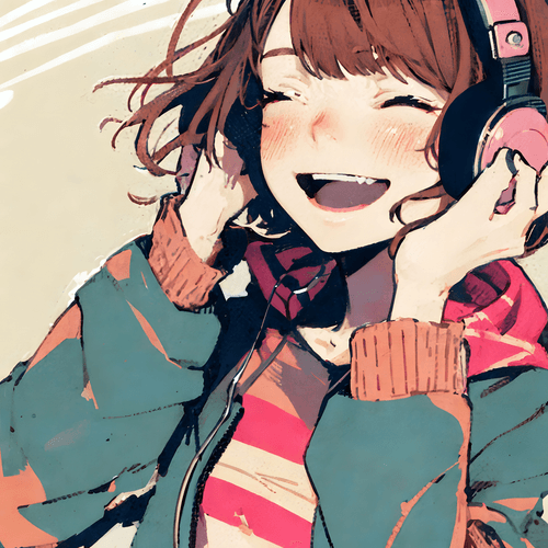 Headphone girl #12