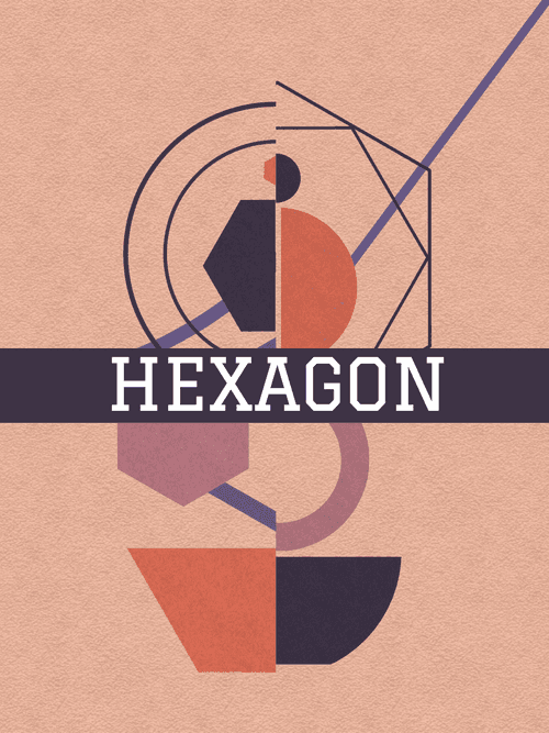 Line and Form: A Hexagonal Dialogue