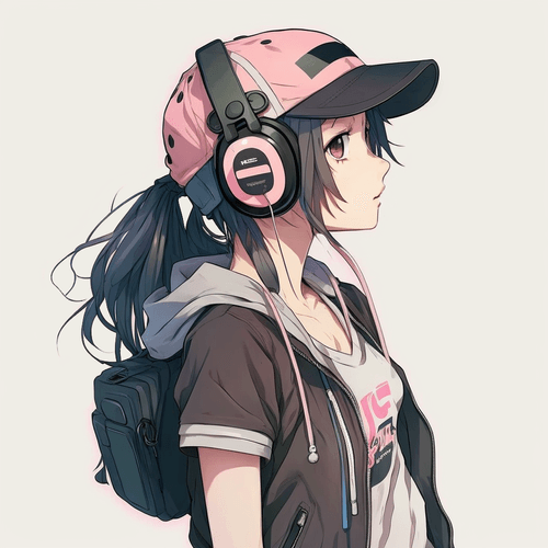 head-phone-girl #011