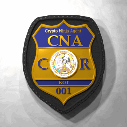 Crypto Ninja Agent Emblem
