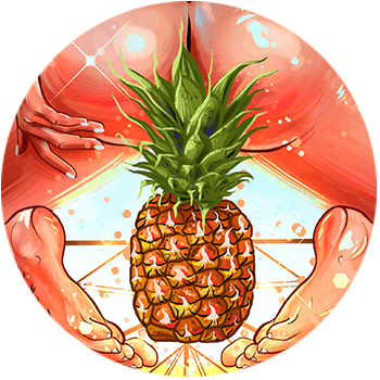 Hot girls and juicy fruits