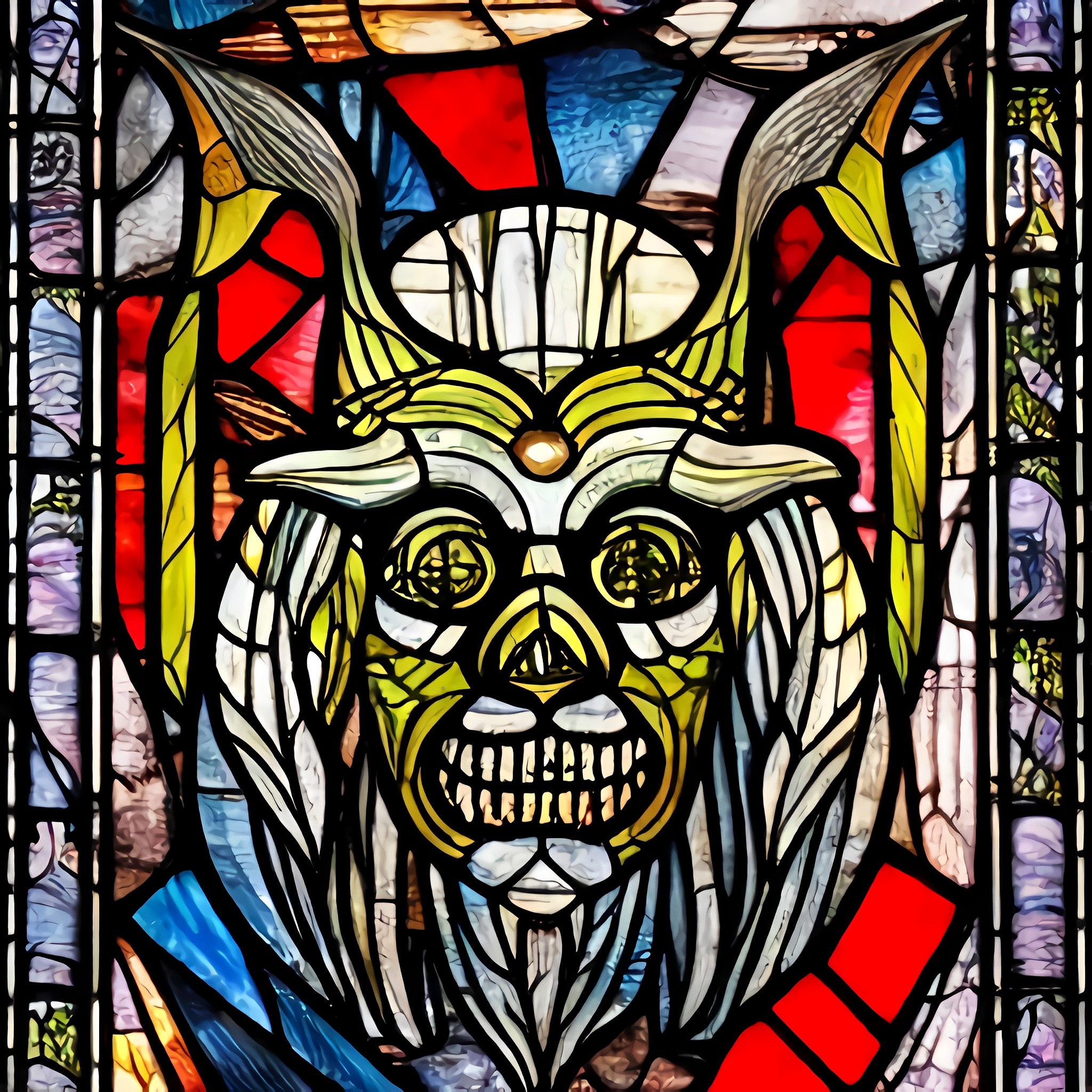 Corrupt stained glass