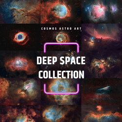 Deep Space x Cosmos Astro Art collection image