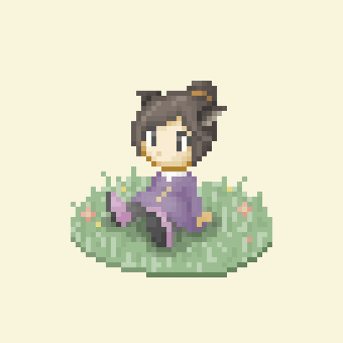 PIXAMUSUME × cryptomate ぺこちゃん風