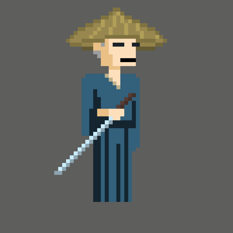 Pixel Samurai by Richter