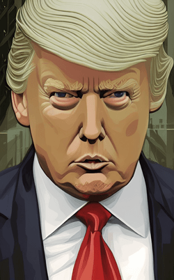 Donald Trump - odious hero collection image