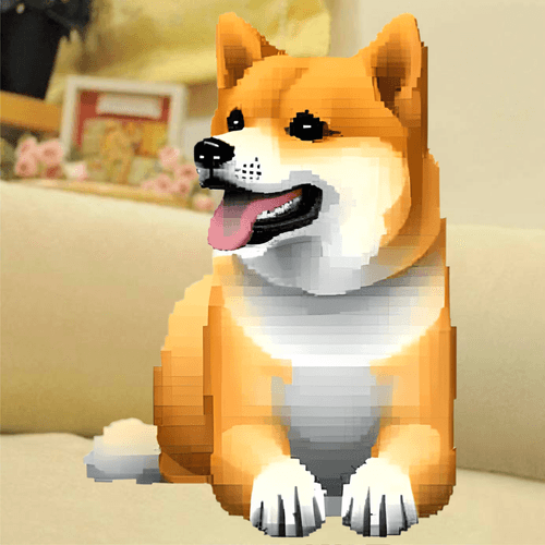 Pixel Doge 24