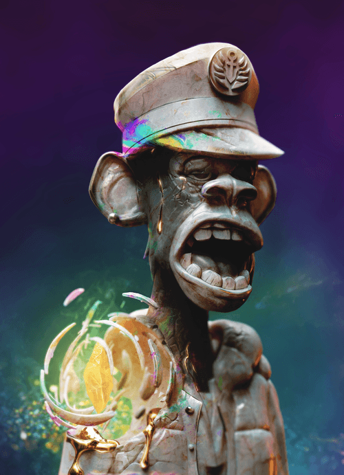 Sculpted Bored Ape