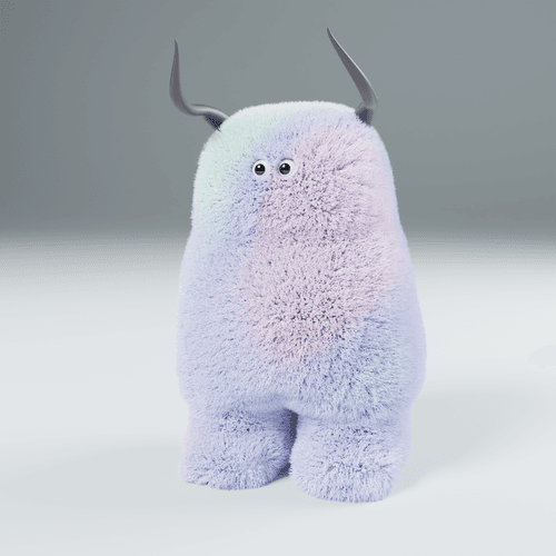 Fluffy Horns #055