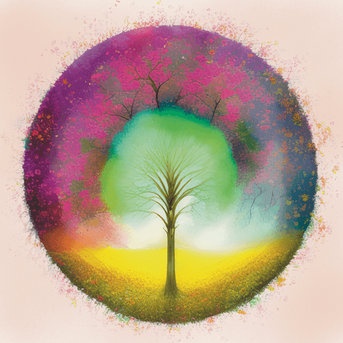 A dream tree with hope by. 리루다