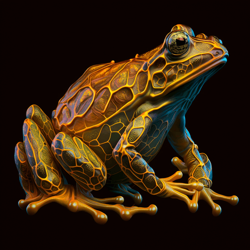 Psychedelic Frog 13