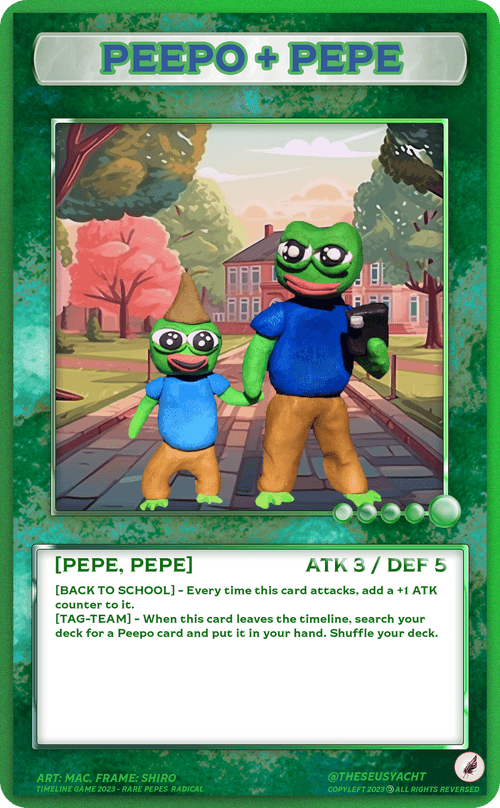 Timeline Game: Rare Pepes #199