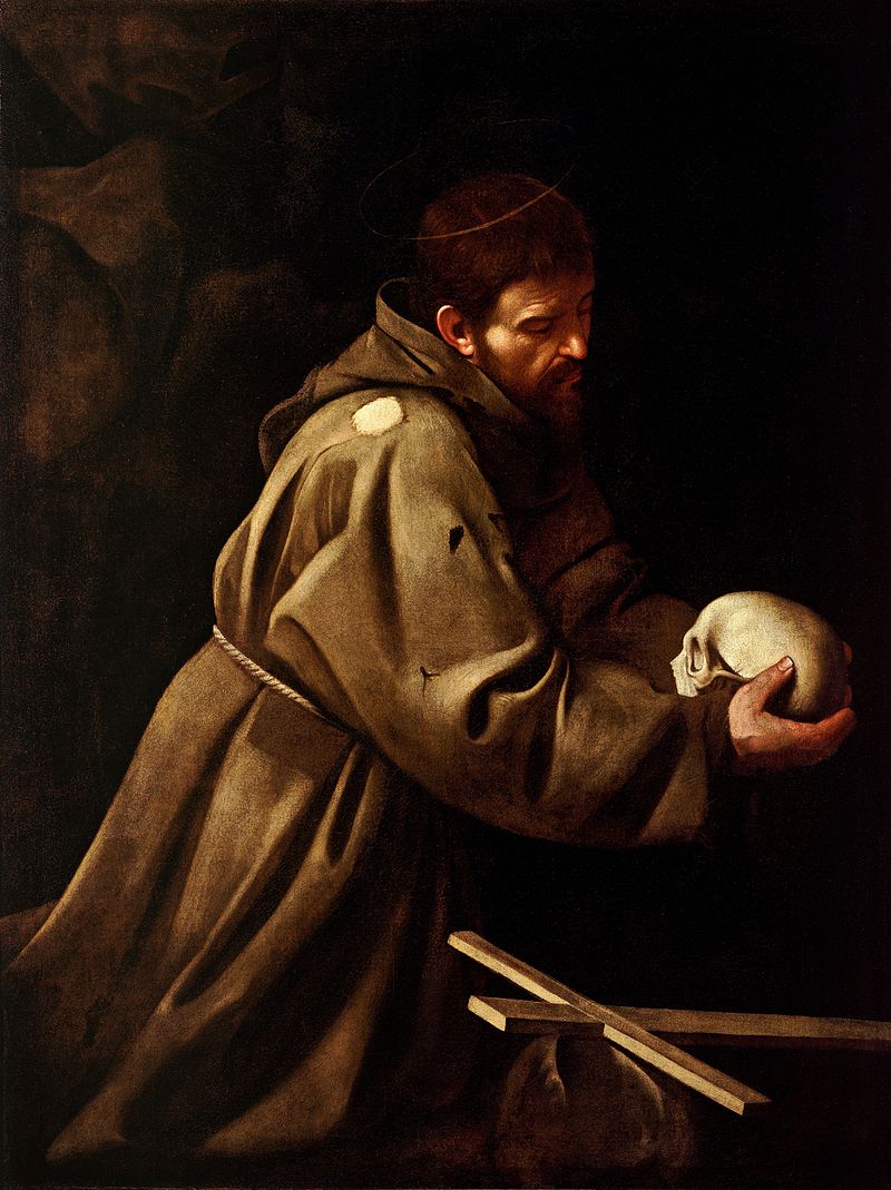 San Francesco In Meditazione - Caravaggio