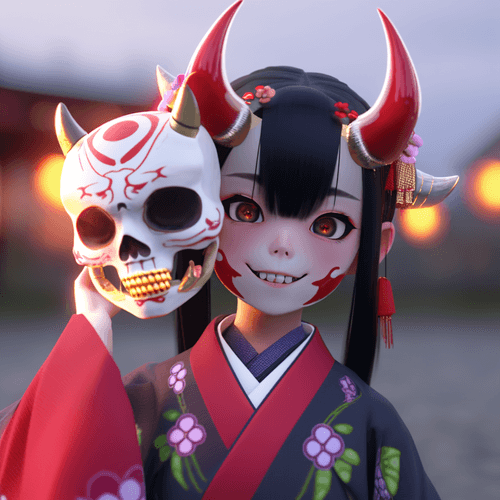 skull girl#3 L.E ver.