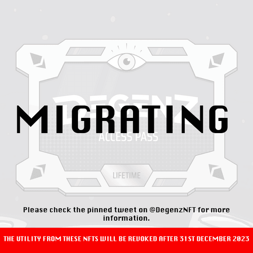 Migrating - PLEASE READ