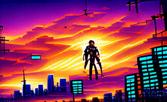 Cyberpunk Sunset 14