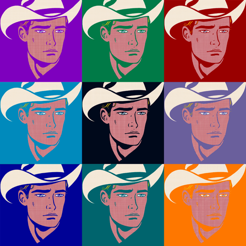 cowboys in color