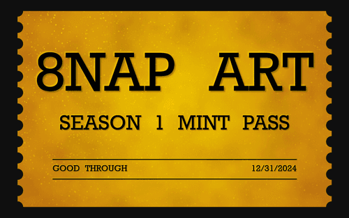 8NAP ART Season One Mint Pass #14