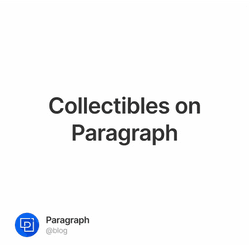 Collectibles on Paragraph collection image