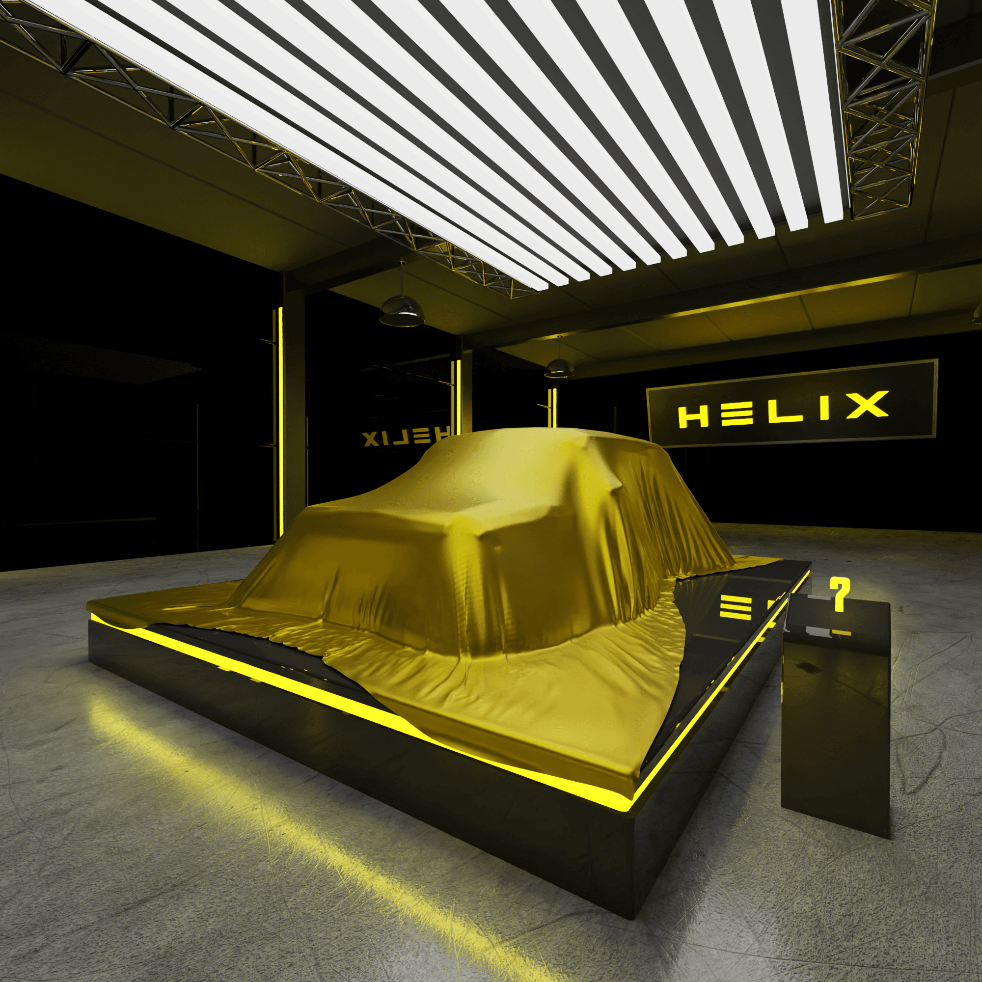 HELIX - MYSTERY CAR GOLD #207