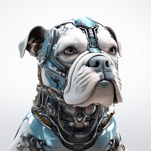 Robotic Steampunk Dog 11