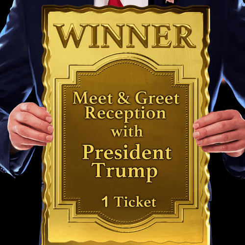 Meet & Greet Ticket w/ Pres Тrump