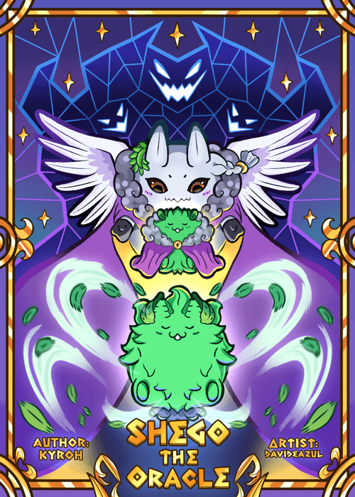 Shego The Oracle Collectible Axie Infinity Comic Cover