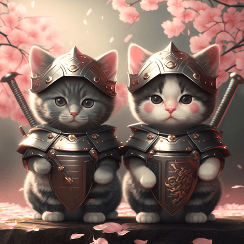 Samurai Warrior Animals #73