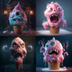 scary monster ice cream