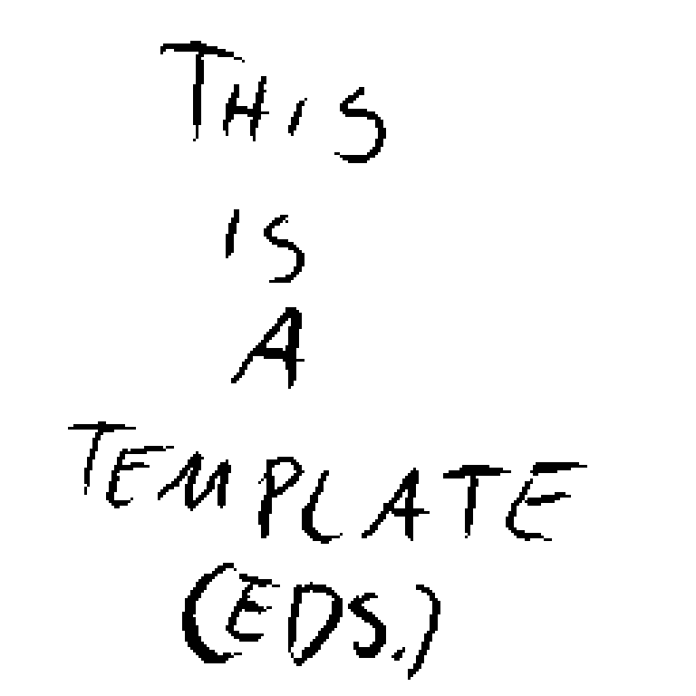 A template (EDs.)