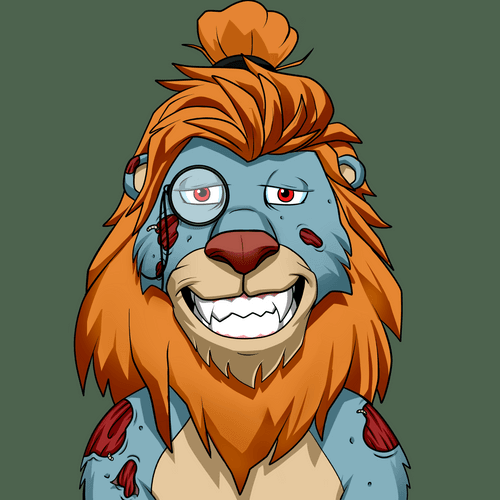 Lazy Lion #2092