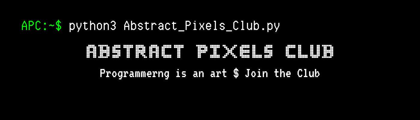 Abstract_Pixels_Club banner