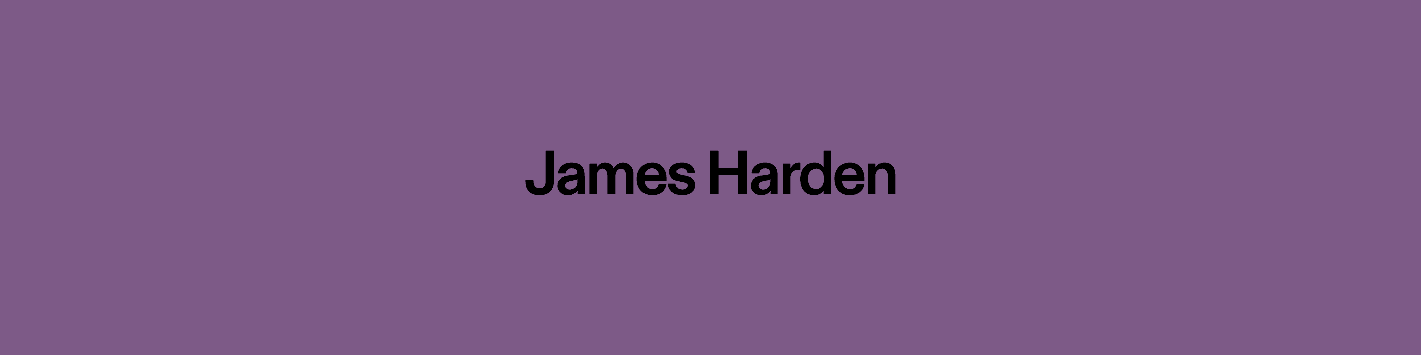 James Harden: The Way of the Beard