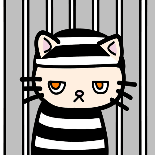 moody  cats #102 "prisoner"