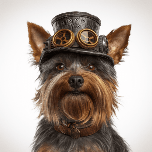 Robotic Steampunk Dog 21
