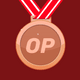 OP MEDALS BRONZE