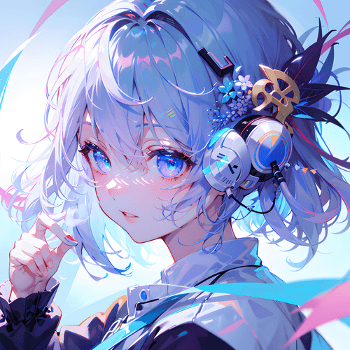 Headphone girl #24