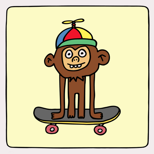 Skater Monkey