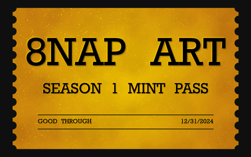 8NAP ART Season One Mint Pass #10